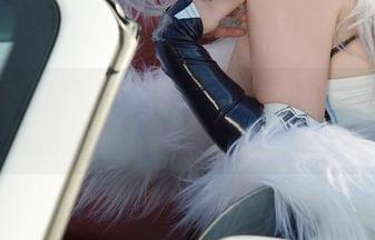 超越终点线！KANEKO_咔喵的赛车服写真揭晓：欧根亲王的野性之美