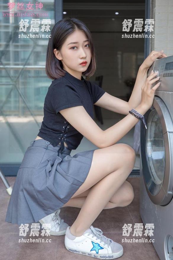 MSLASS梦丝女神 - 张灵儿黑色最新作品集，警告：这可能会让你对黑色有新的爱好。