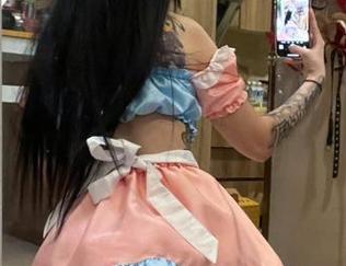 微密圈 - 网盘里的卡通百科老王灰丝写真，默默打了我的审美满分，太会选了。