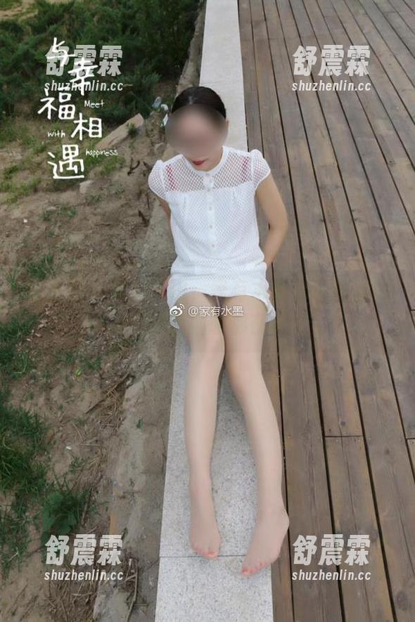 微密圈 - 黑白火山，家有水墨老师的写真，我的脑细胞都在求饶