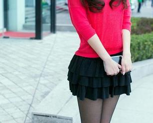 推女郎 - 原图中牛仔裤的各种POSE,连欣果然是个服装搭配天才!
