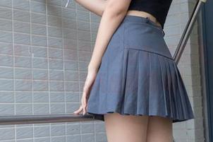 梦丝女神 - 套图中玥玥的长城巡游，古风少女也能玩出新花样！