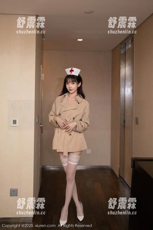 秀人网 - 免费体验：Egg尤妮丝的纯白写真，单身狗的心灵治愈套餐来啦！